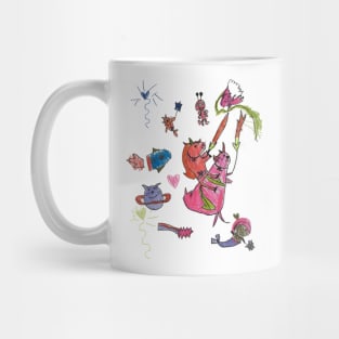 Unicorn Narwhal Galactic Party Mug